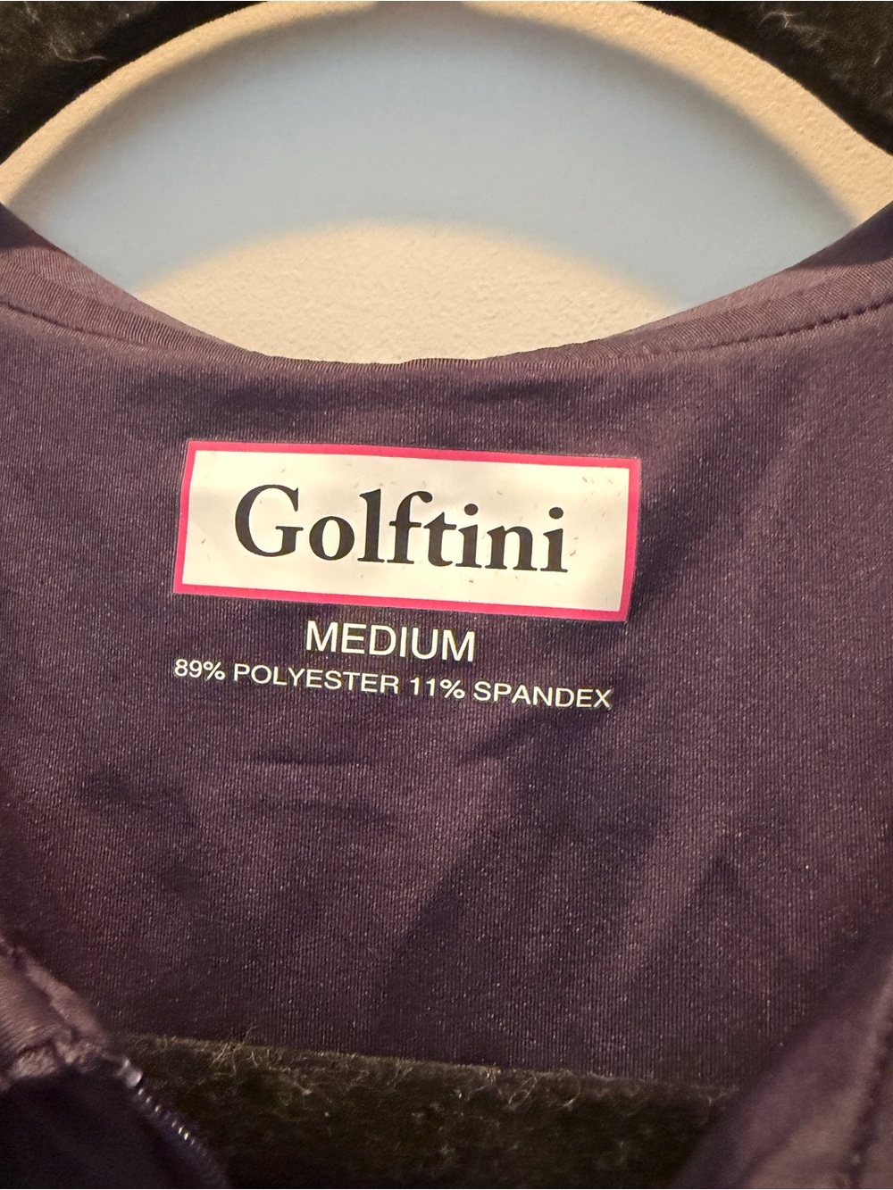 Golftini Timeless Pleated Sleeveless Navy Zip-Front Romper Dress NWT - Picture 5 of 8
